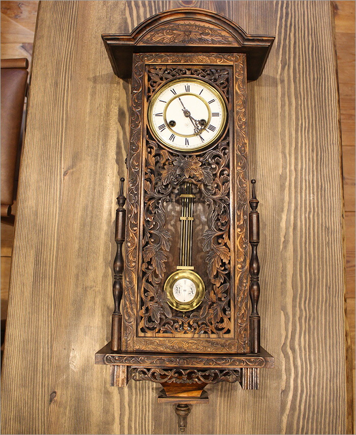 楽天市場】JUNGHANS ユンハンス 柱時計 アンティーク 動作確認済