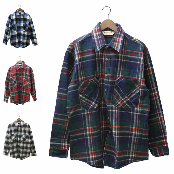 楽天市場】bigmac（ビッグマック）デッドストック チェック ネルシャツ