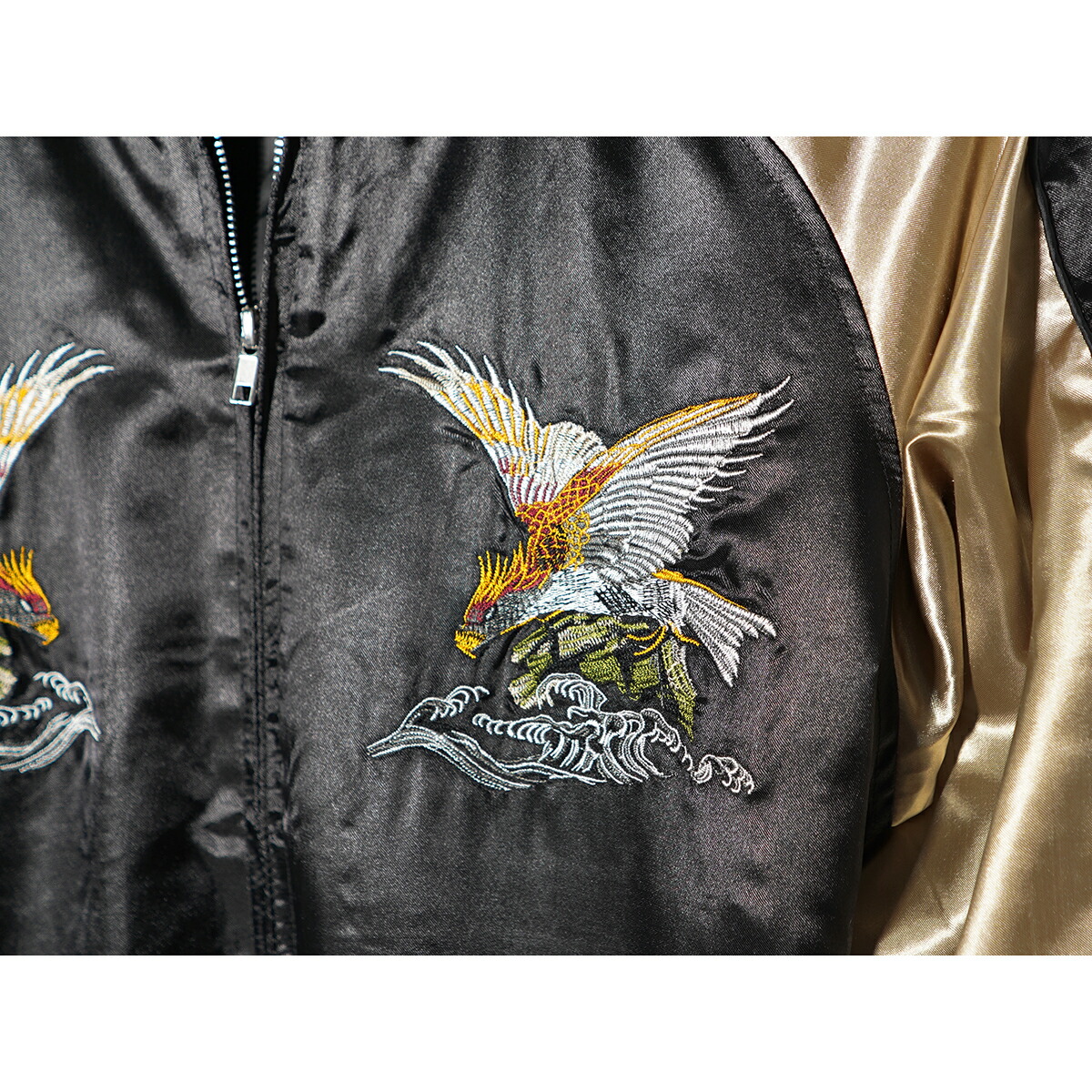 楽天市場】スカジャン メンズ サテンジャンパー スーベニア ジャケット