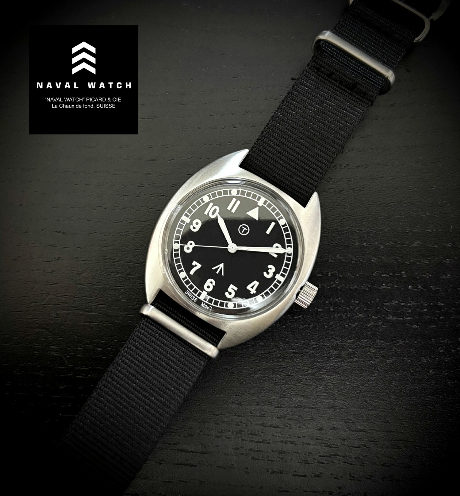 楽天市場】国内正規品 Naval military watch ナバル ミリタリー