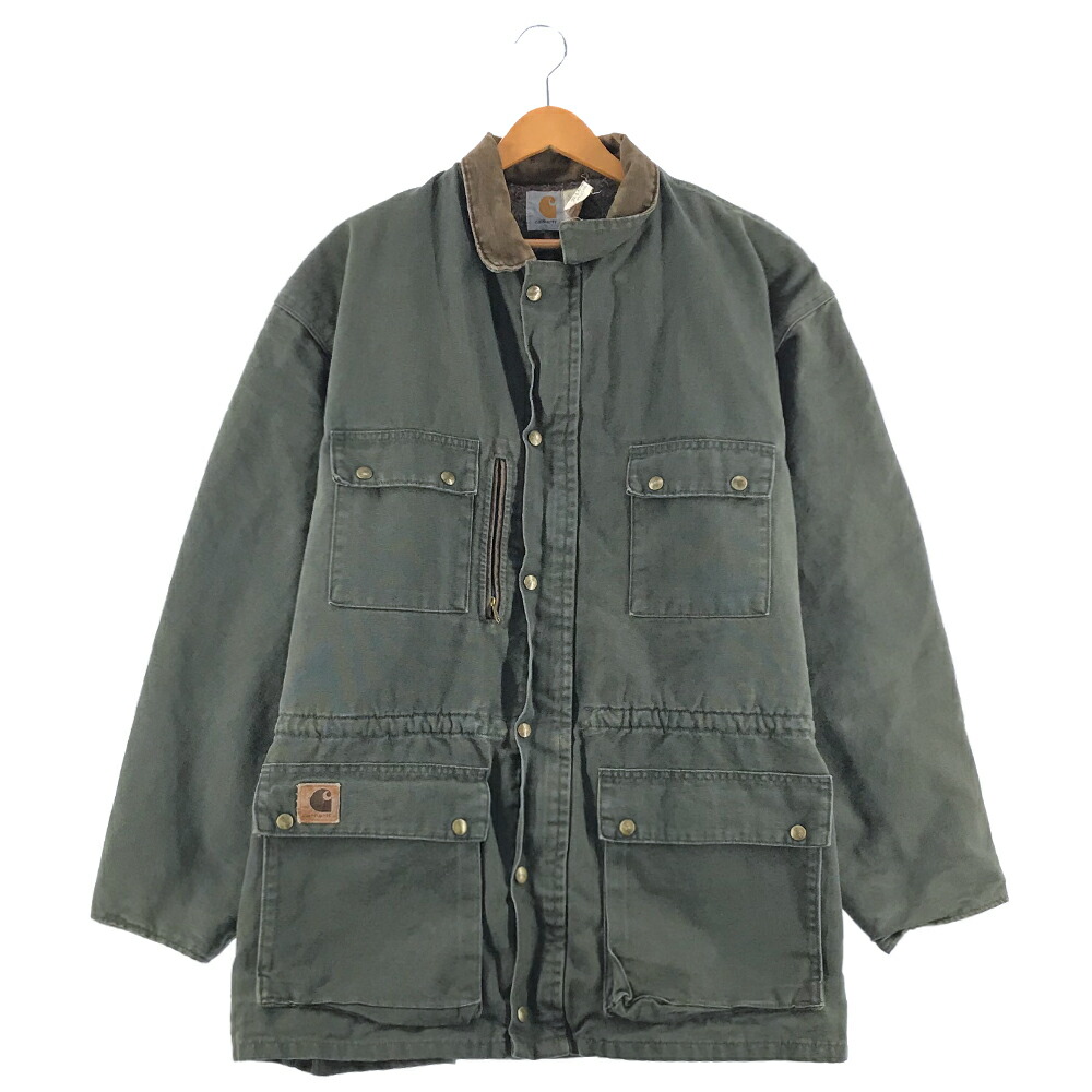 楽天市場】カーハートジャケット サイズ表記 XXL カーキ carhartt