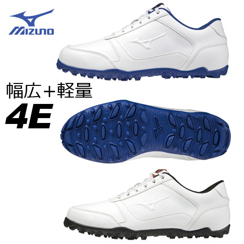 楽天市場】[幅広4E] ミズノ ワイドスタイルライトスパイクレス ゴルフ