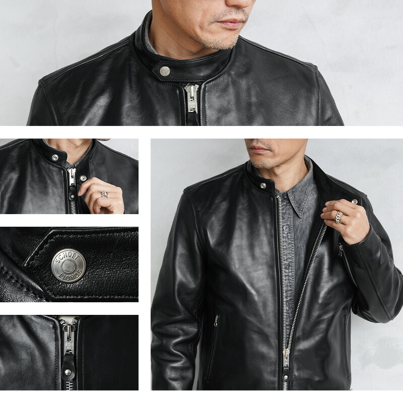 楽天市場】Schott ショット 3111052 SHEEP LEATHER 70'S シングル