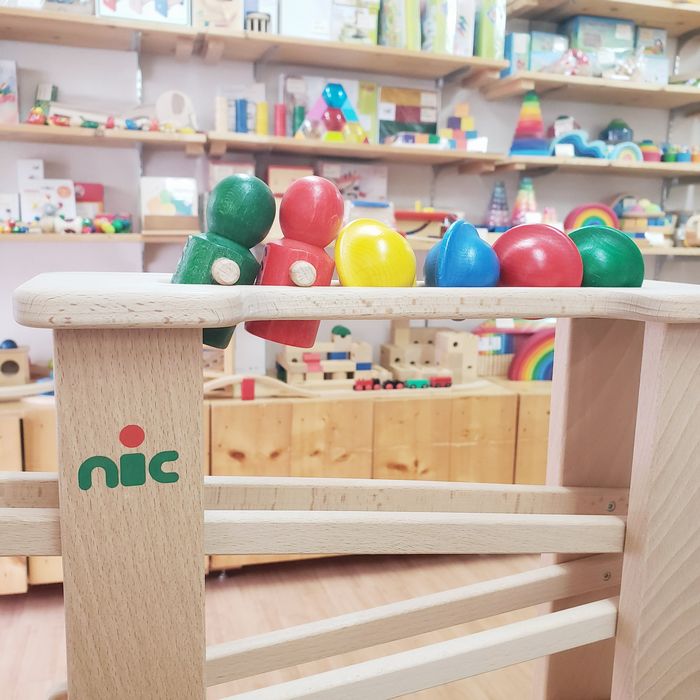 楽天市場】ニックスロープ ニック社 nic 木のおもちゃ スロープ 動きを