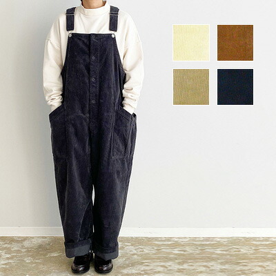 楽天市場】HARVESTY (ハーベスティ) CORDUROY OVERALLS コーデュロイ