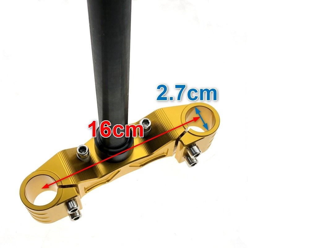 楽天市場】DIO ZX AF18 AF25 AF28 AF27 AF34 AF35 ステム 三又 CNC