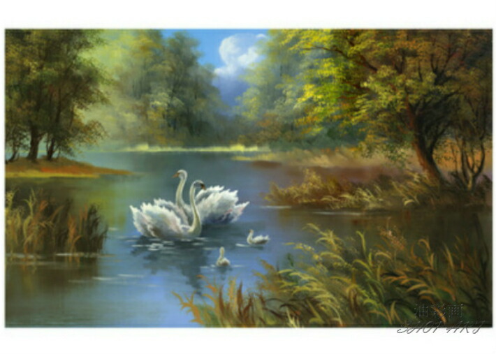 楽天市場】数量限定！ お試し！ オススメ プリント絵画 白鳥の湖