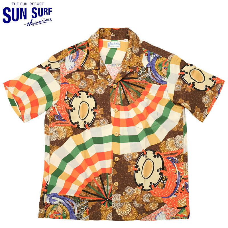 楽天市場】SUNSURF サンサーフ #SS39271 半袖 レーヨン アロハシャツ