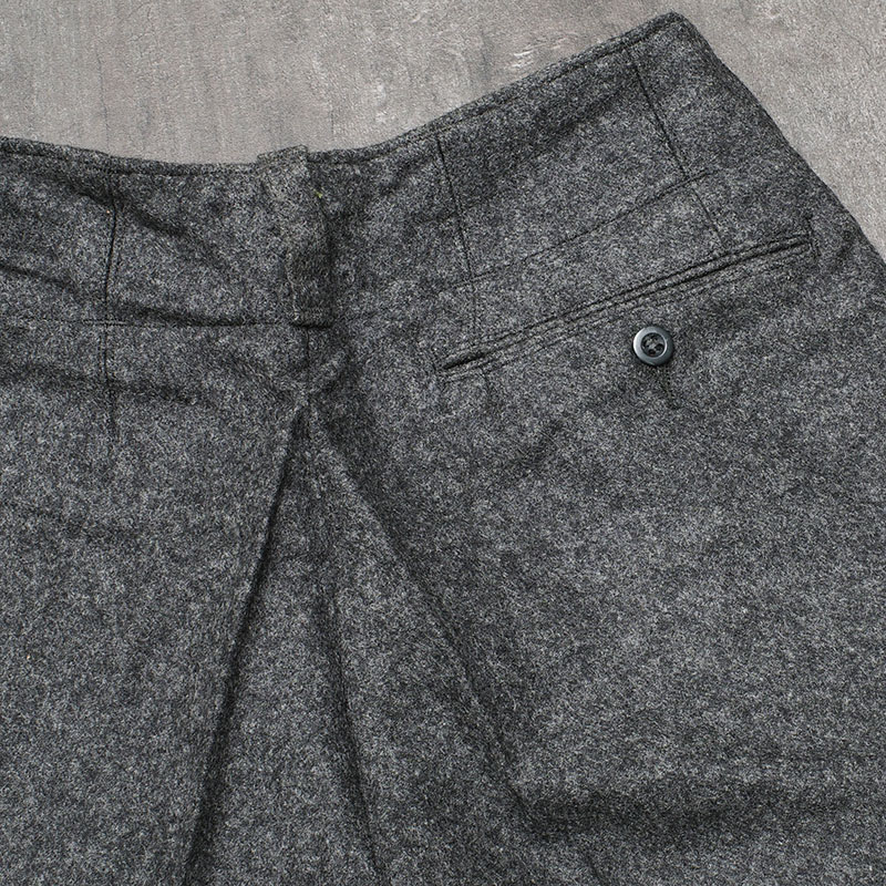 楽天市場】デンマーク軍 ウール ドレスパンツ チャコールグレー