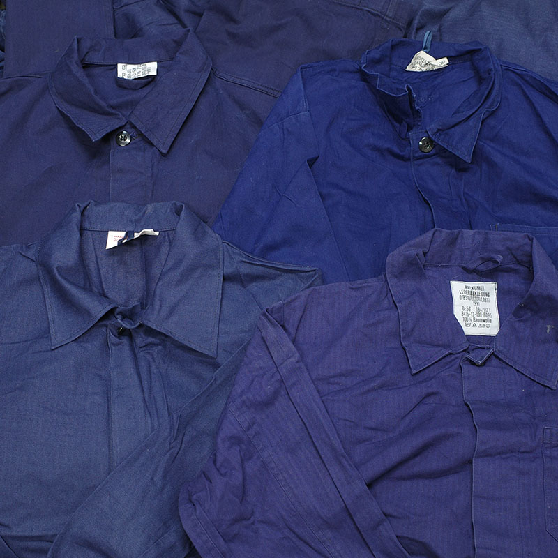 楽天市場】ドイツ軍 ワークカバーオール HBT ネイビー USED CC047UN