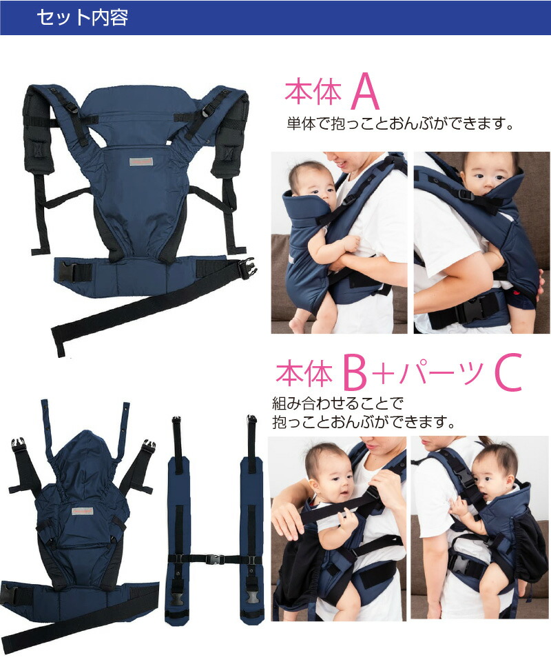 楽天市場】ツインズキャリーコネクト 双子 双子用 抱っこひも だっこ紐