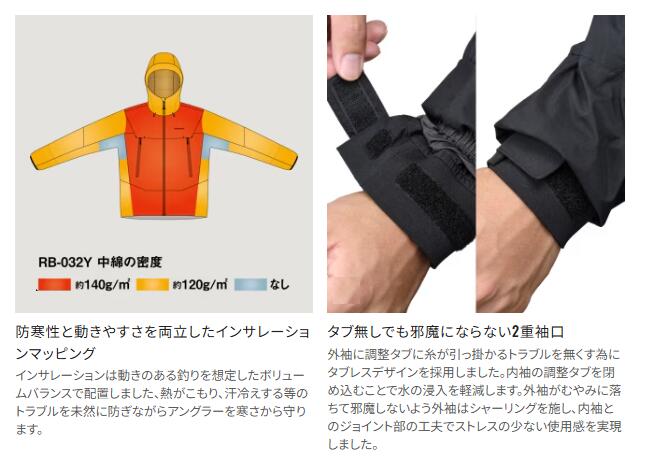 楽天市場】シマノ/SHIMANO RB-032Y ゴアテックス インサレーション