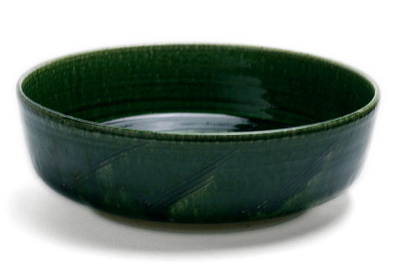 楽天市場】織部焼：織部鉦鉢風大鉢・長森慶《大鉢・23.0cm》 : 和食器