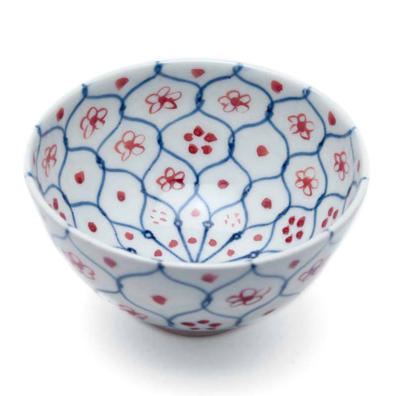 楽天市場】花網茶碗・大・土山敬司《飯碗・ご飯茶碗・11.5cm》 : 和