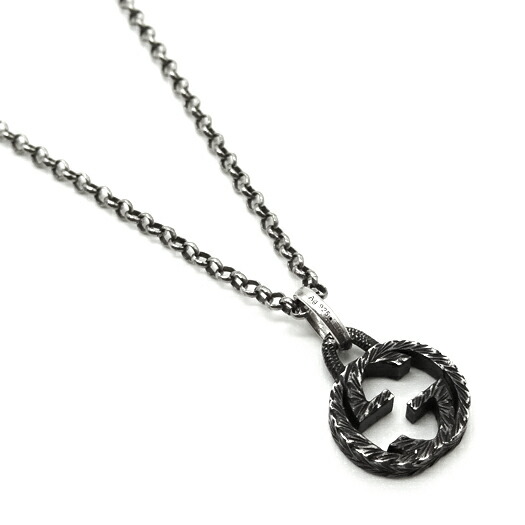 楽天市場】【中古】グッチ インターロッキングG アラベスク ネックレス