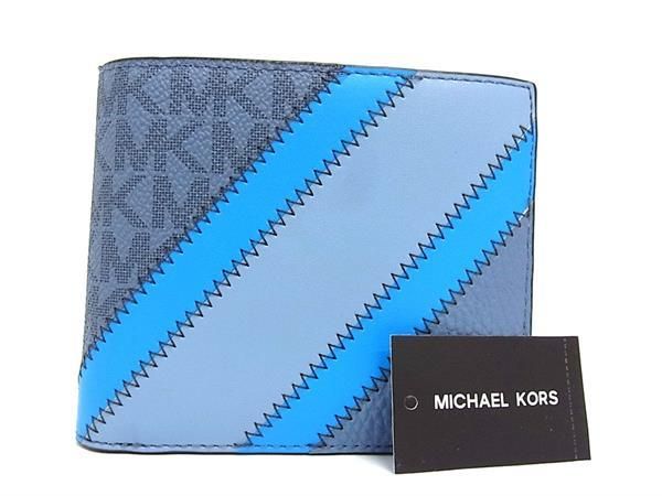 楽天市場】□新品同様□ MICHAEL KORS マイケルコース MK柄 PVC×レザー