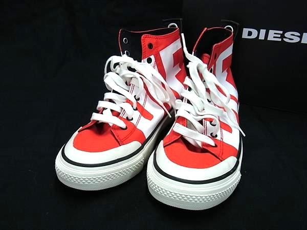 楽天市場】□新品同様□ DIESEL ディーゼル キャンバス ハイカット