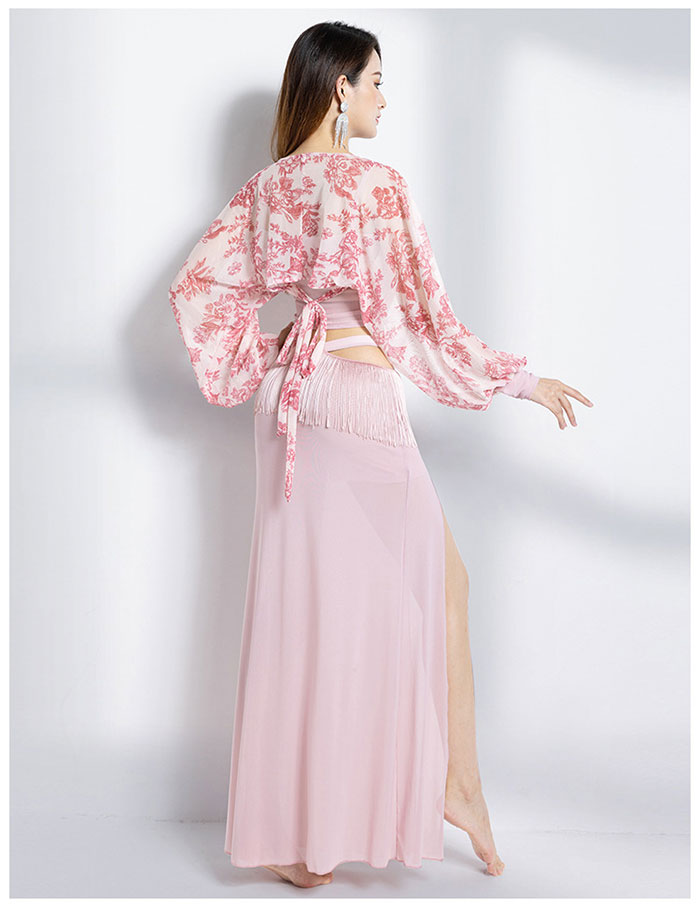 楽天市場】ベリーダンス 衣装 レッスン着 セットアップ 花柄 おしゃれ