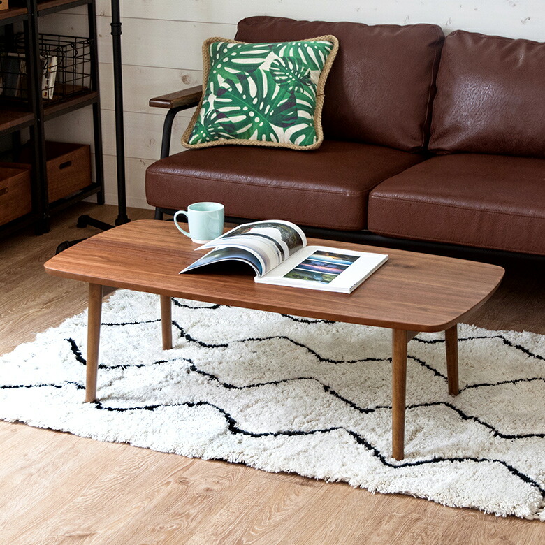 楽天市場】ローテーブル 折りたたみ 北欧 天然木 リビングテーブル