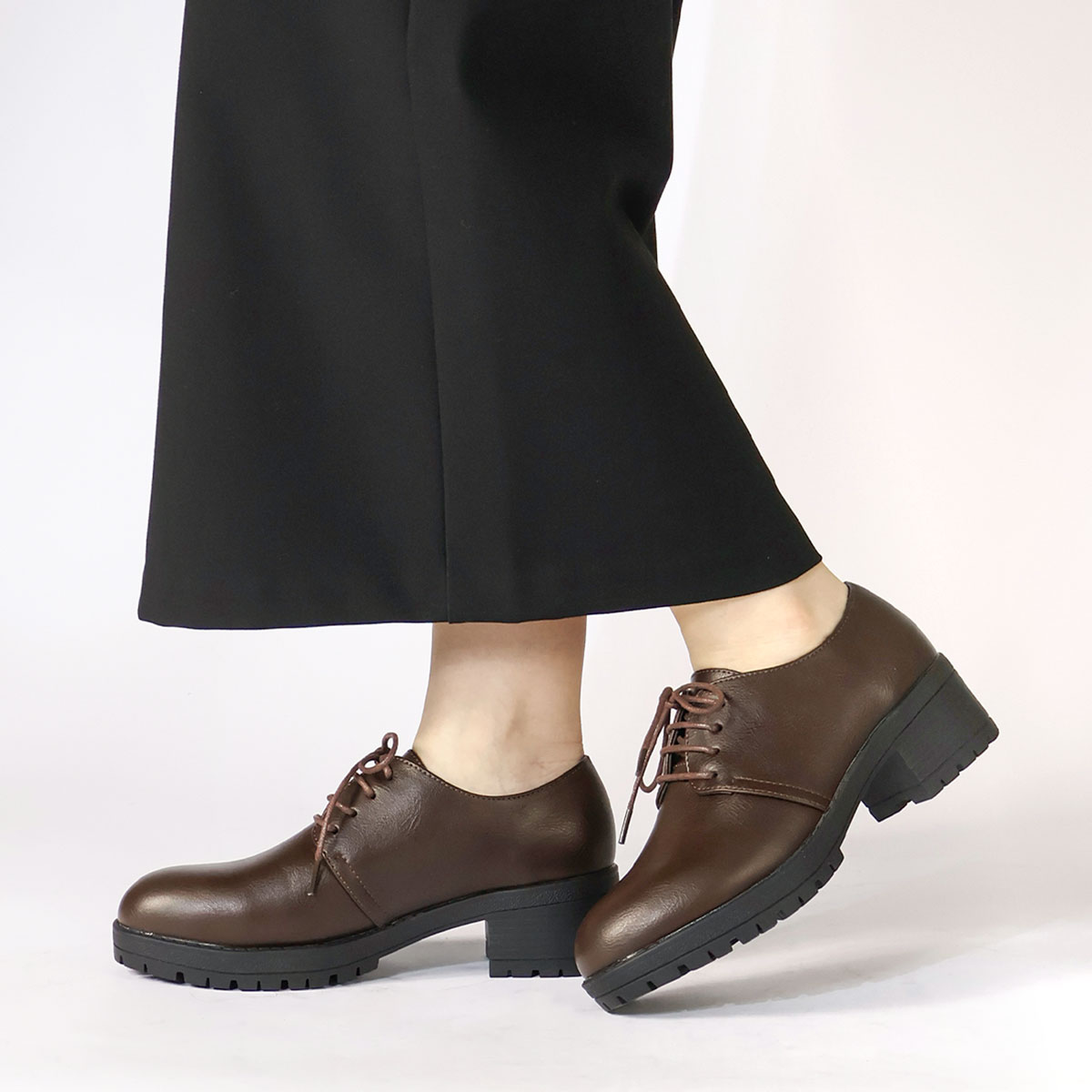 楽天市場】オックスフォードシューズ レディース レースアップシューズ