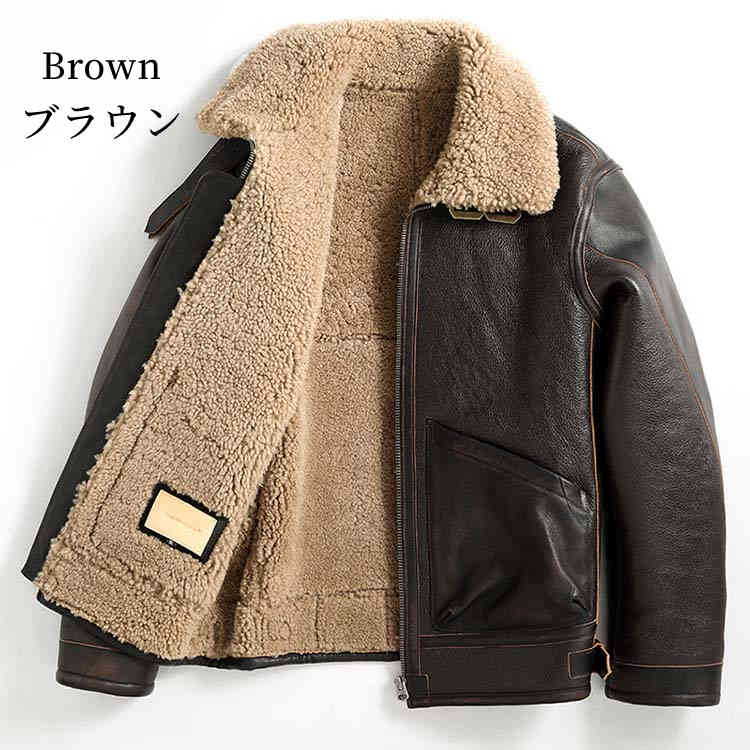 ラム 革ジャン メンズレザージャケット・革ジャン | 通販・人気