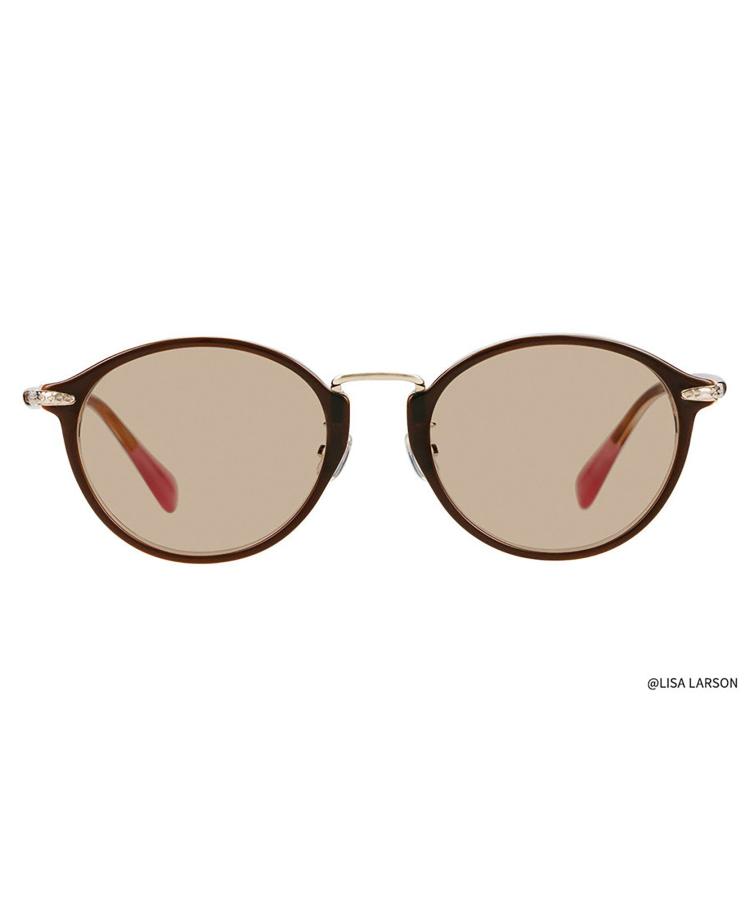 楽天市場】|Zoff meets LISA LARSON ボストン型 サングラス(ブラウン