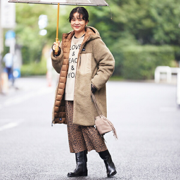 楽天市場】【TAION／タイオン】別注ボアフードリバーシブルダウン