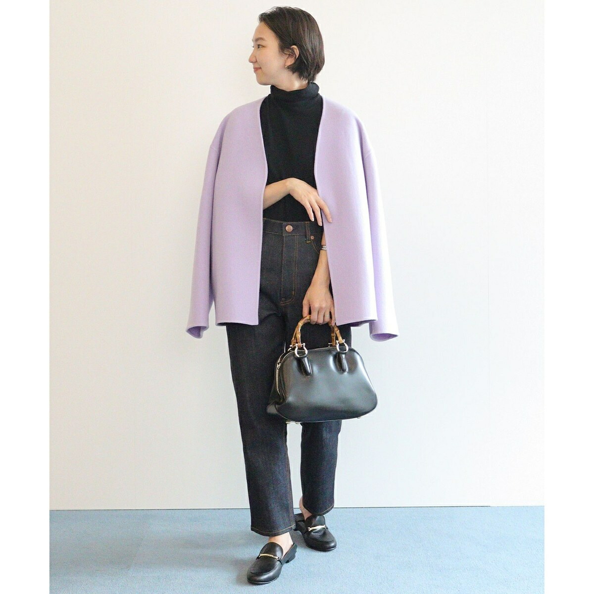 楽天市場】MANTECOリバー ショート コート／23区（23KU） : 丸井