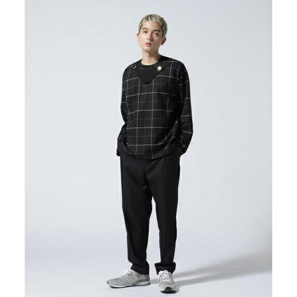 楽天市場】CULLNI／クルニ／ウィンドペンチェックチンタブプルオーバー