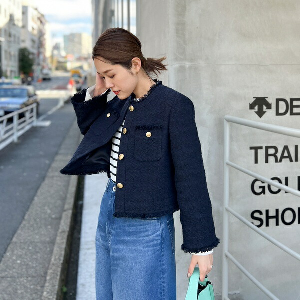 楽天市場】ツイードショートジャケット／ノーリーズ（NOLLEY'S