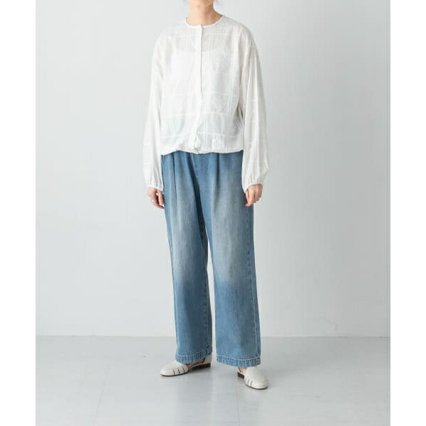 楽天市場】フェードデニムイージーパンツ／かぐれ（kagure） : 丸井