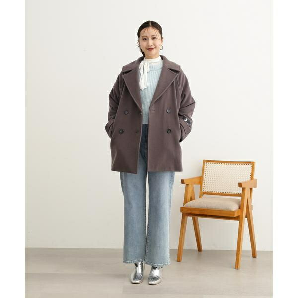 楽天市場】ウールパイルダブルミディコート《S Size Line》／エヌ
