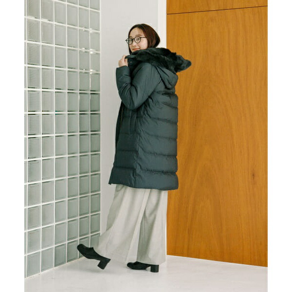 楽天市場】ラビットフードストレッチロングダウン／アーバンリサーチ