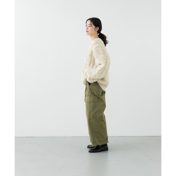 楽天市場】ペルーアランクルーネックニット／かぐれ（kagure） : 丸井