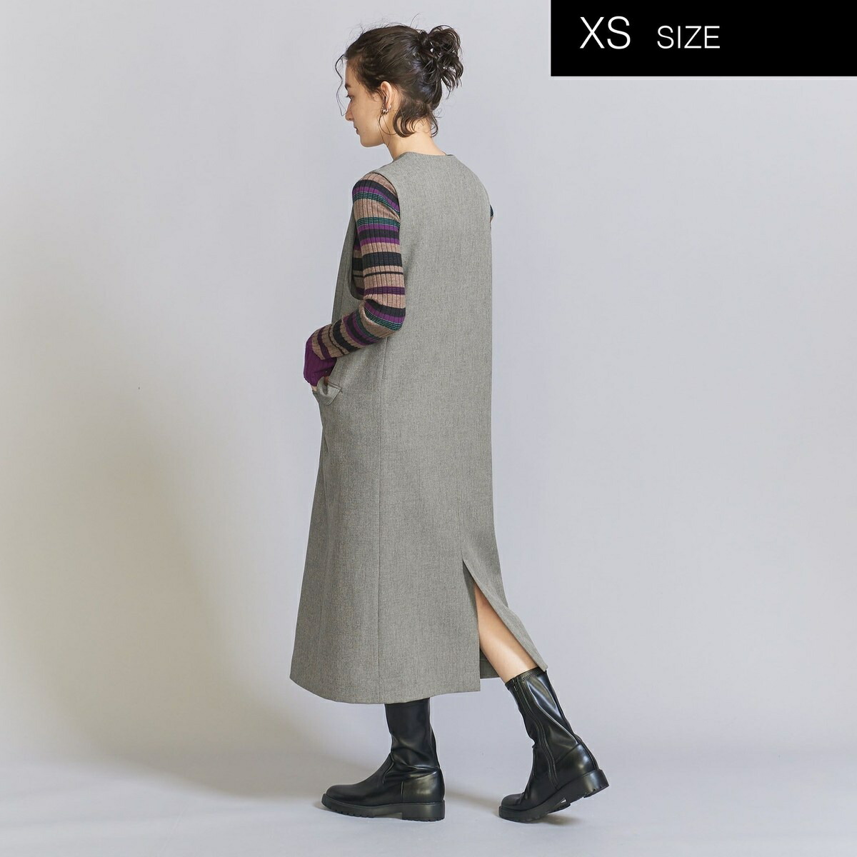 楽天市場】ツイル ジャンパースカート＆ジレ -2WAY-／ビューティー