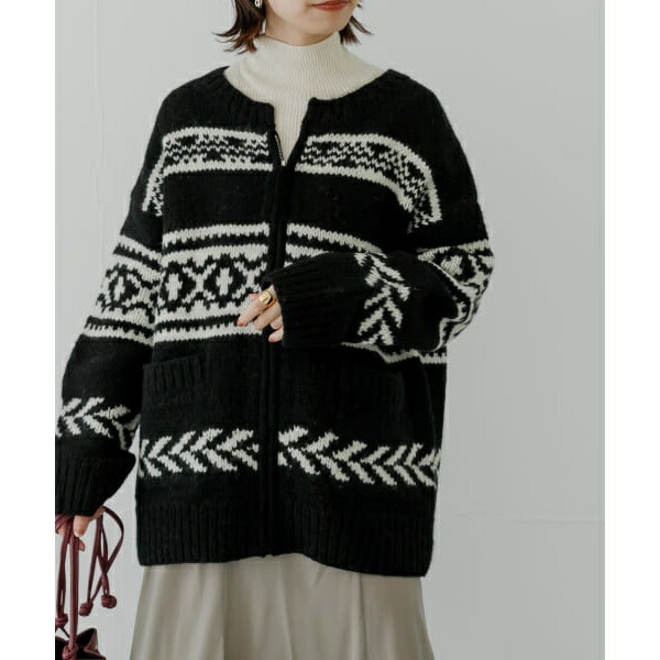 楽天市場】ハンドニットカウチンZIPUP CARDIGAN／アーバンリサーチ