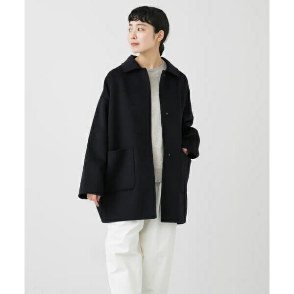 楽天市場】ウールステンカラーショートコート／かぐれ（kagure