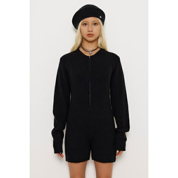 楽天市場】ZIP ニットロンパース／ラグア ジェム（LAGUA GEM） : 丸井