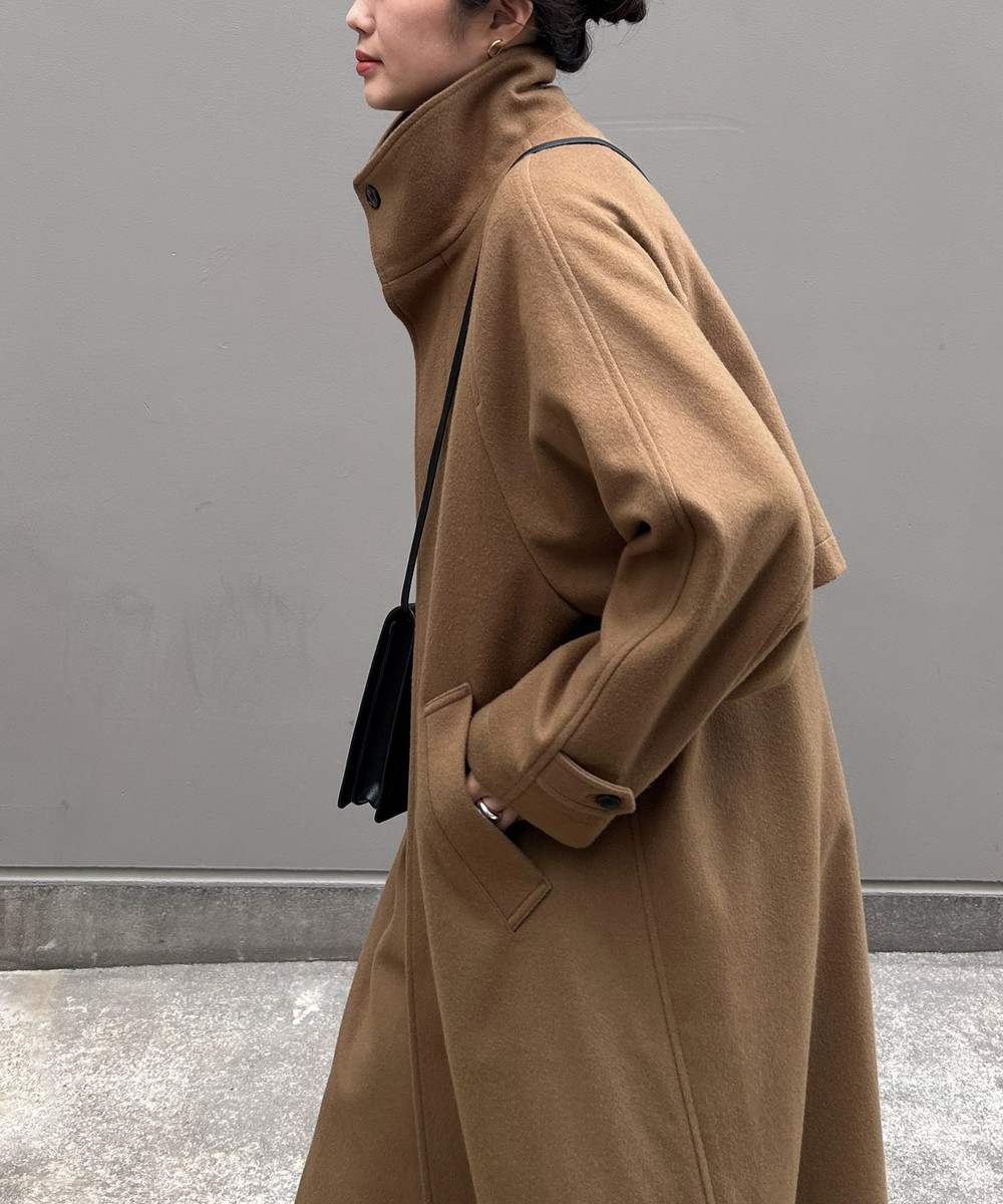 楽天市場】【Audrey and John Wad】ウールビーバースタンドカラー