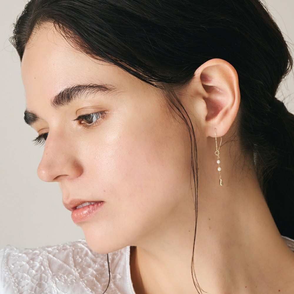 楽天市場】K10アコヤパールピアス／アガット（agete） : 丸井（マルイ