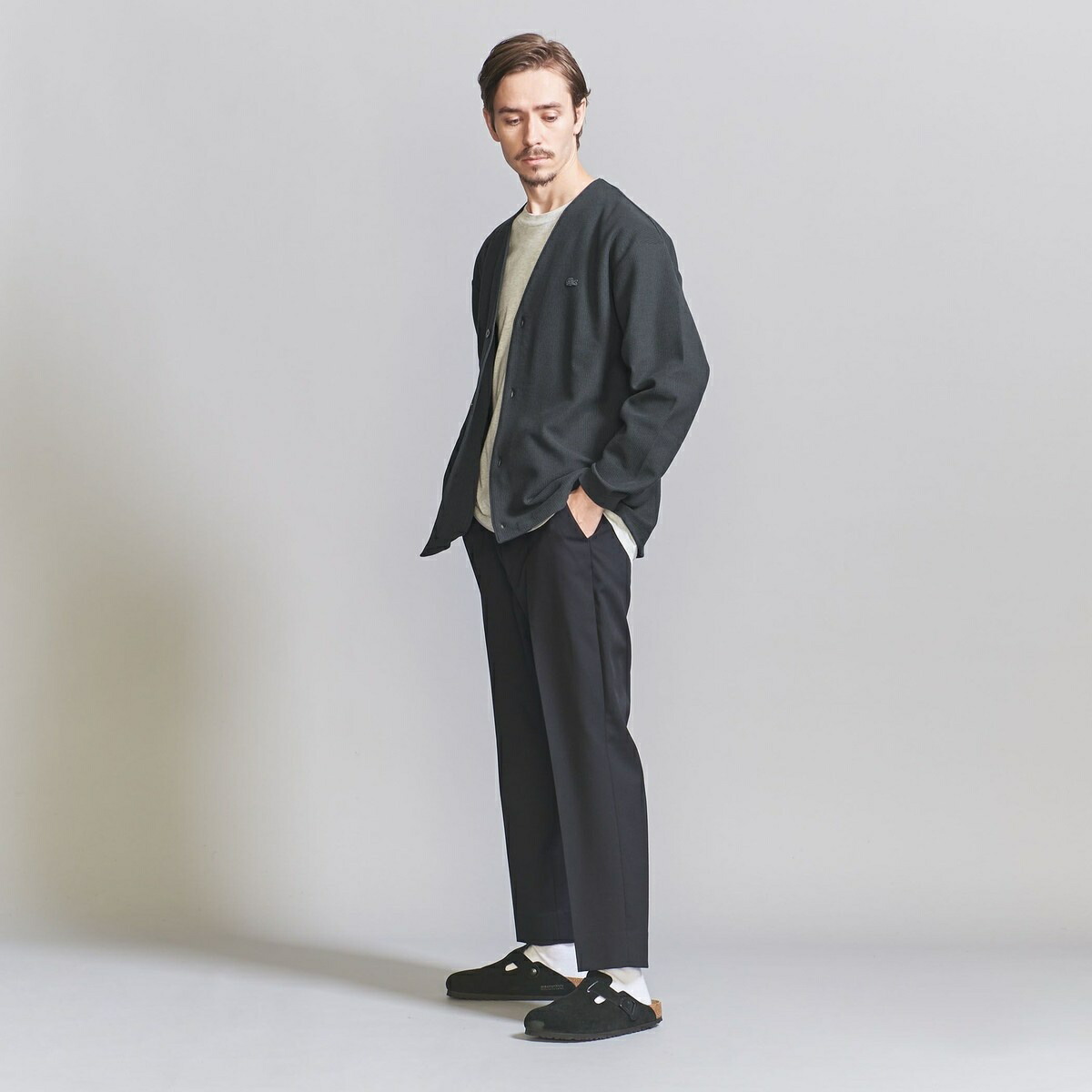 楽天市場】＜LACOSTE for BEAUTY＆YOUTH＞ 1トーン カーディガン