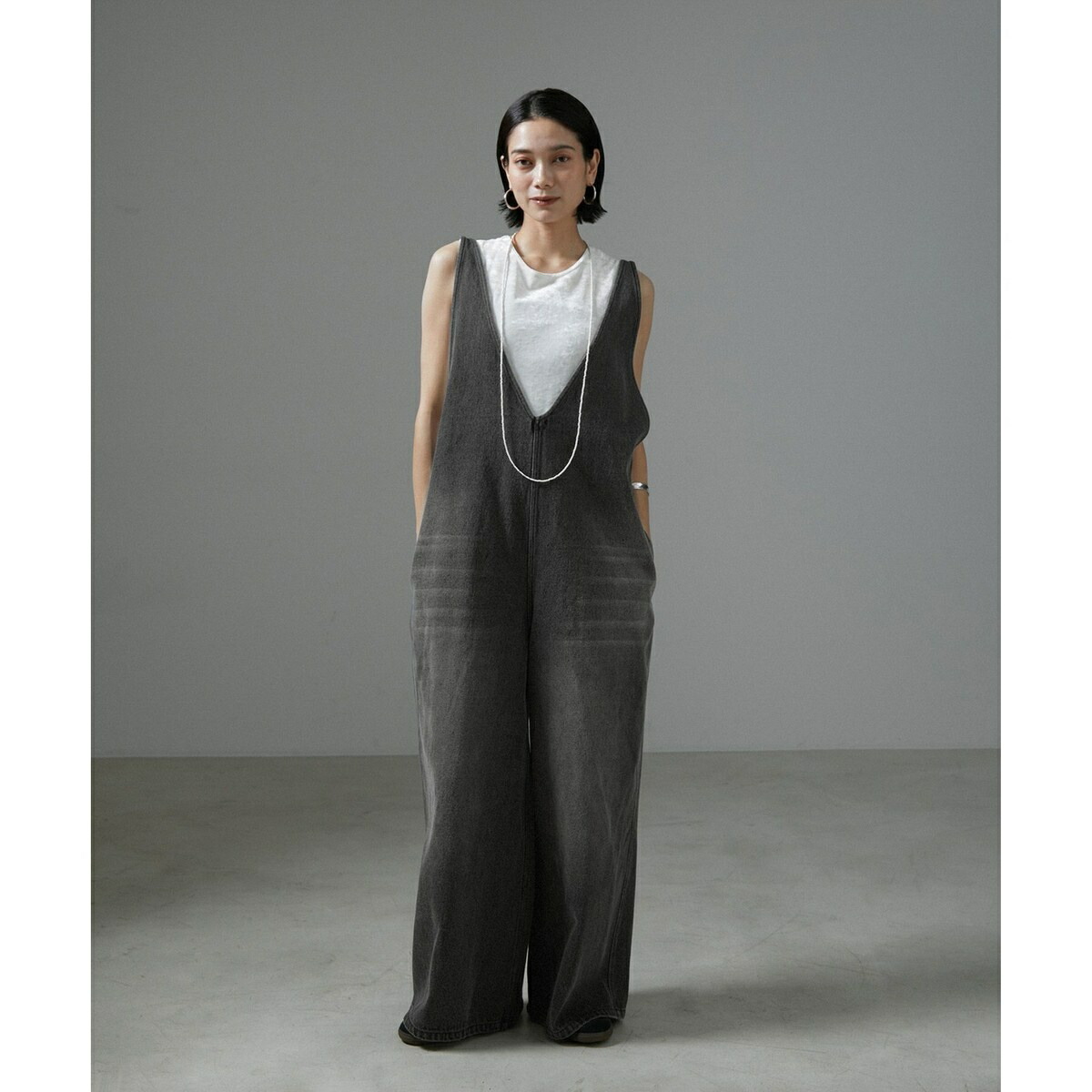 楽天市場】【WEB限定】デニムサロペット／サロン アダム エ ロペ