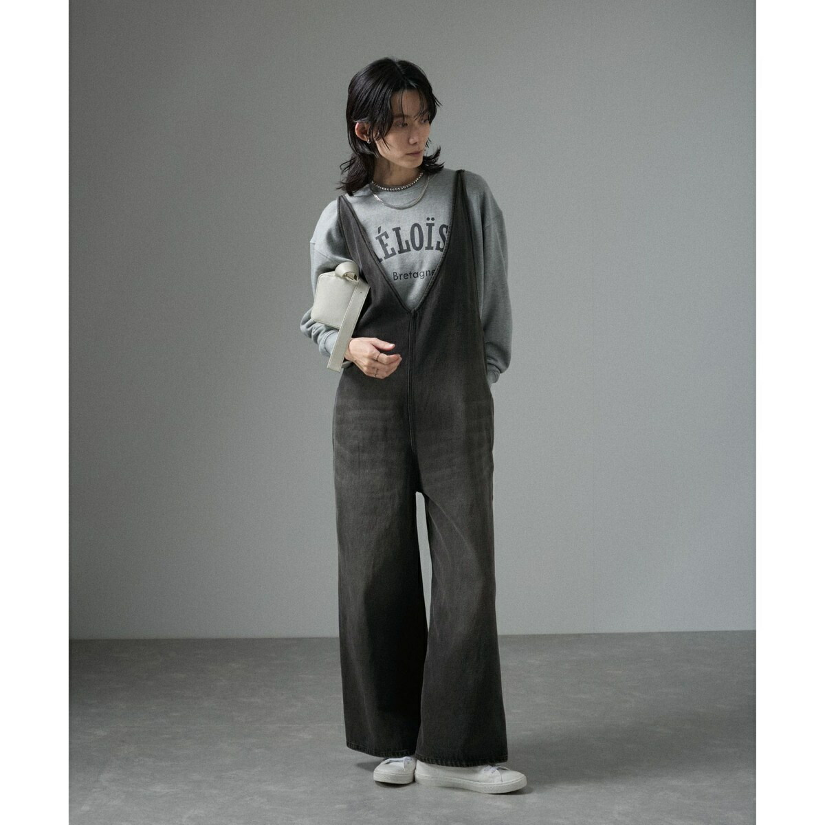 楽天市場】【WEB限定】デニムサロペット／サロン アダム エ ロペ