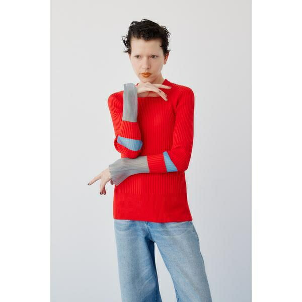 楽天市場】Sheer knit compilation tops／ヘリンドットサイ（HeRIN.CYE