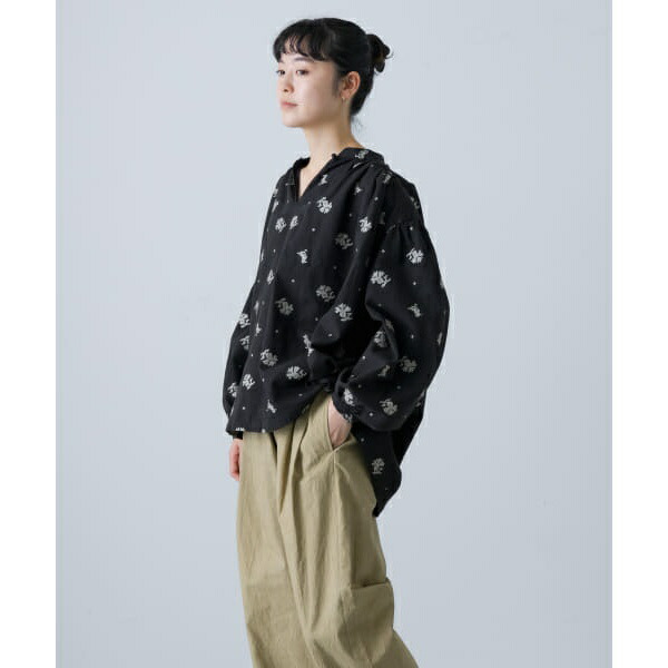 楽天市場】クロスステッチスモックブラウス／かぐれ（kagure） : 丸井