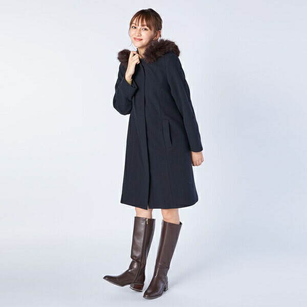 楽天市場】フード付きジップコート／レッセパッセ（LAISSE PASSE