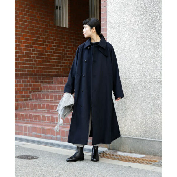 楽天市場】ウールシングルロングPコート／かぐれ（kagure） : 丸井