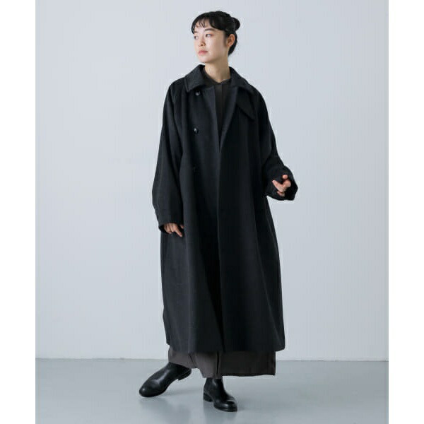 楽天市場】ウールシングルロングPコート／かぐれ（kagure） : 丸井