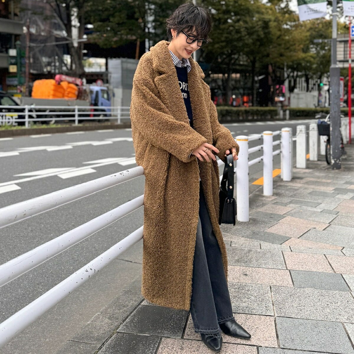 楽天市場】フェイクテディファーロングコート／ノーリーズ（NOLLEY'S