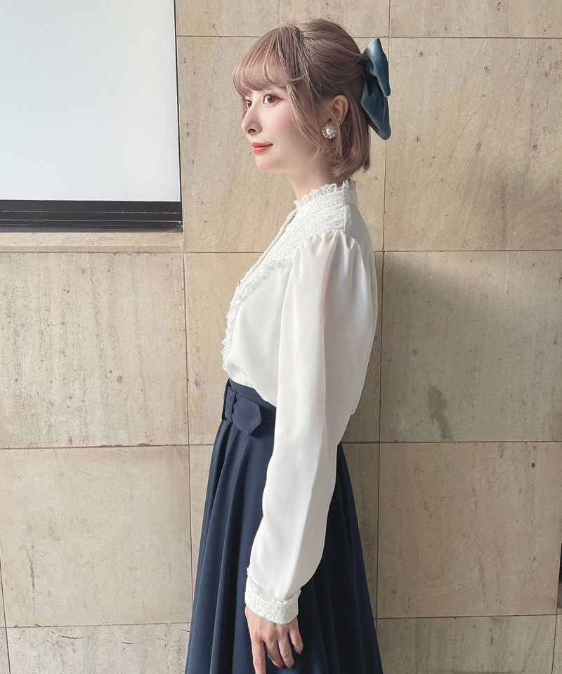 楽天市場】ヨークレース切替ブラウス【洗える】／アンアナザー